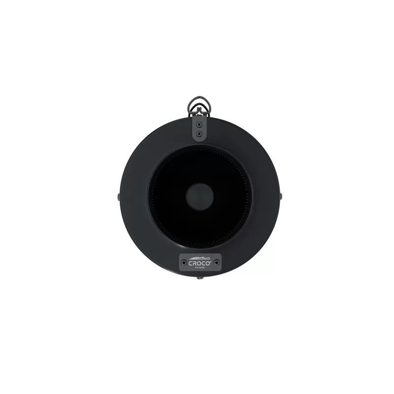 Croco Filters Black 80-120 m³/h fi 100mm - filtr węglowy do neutralizacji zapachów Croco Filters Black 80-120 m³/h fi 100mm - filtr węglowy do neutralizacji zapachów