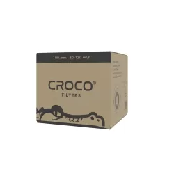 Croco Filters Black 80-120 m³/h fi 100mm - filtr węglowy do neutralizacji zapachów Croco Filters Black 80-120 m³/h fi 100mm - filtr węglowy do neutralizacji zapachów
