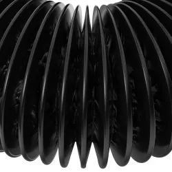 CROCO Duct 150mm 2m - czarny przewód wentylacyjny 4-warstwowy nieprzepuszczający światła