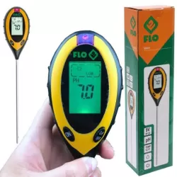 Elektroniczny tester podłoża 4w1 miernik pH gleby FLO Elektroniczny tester podłoża 4w1 miernik pH gleby FLO