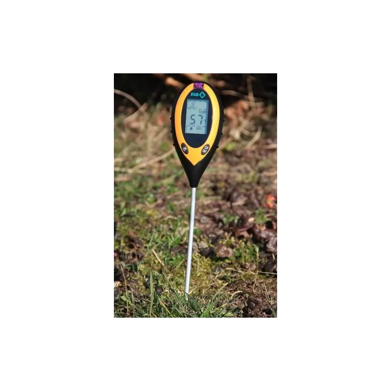 Elektroniczny tester podłoża 4w1 miernik pH gleby FLO Elektroniczny tester podłoża 4w1 miernik pH gleby FLO