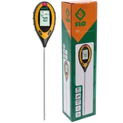 Elektroniczny tester podłoża 4w1 miernik pH gleby FLO Elektroniczny tester podłoża 4w1 miernik pH gleby FLO