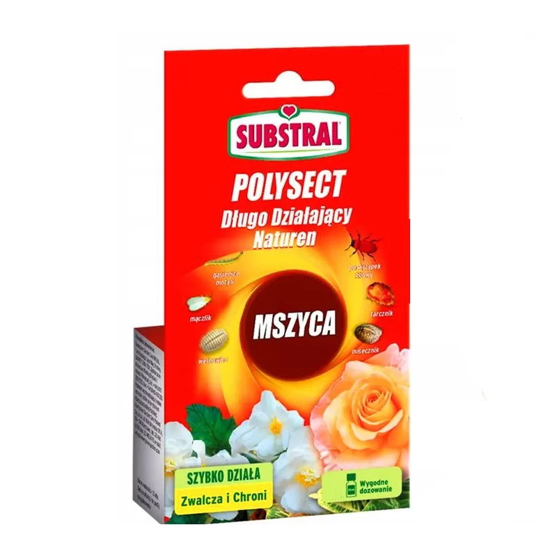 Substral POLYSECT 3x20ml Mszyca - środek owadobójczy na ziemiórki, mszyce, tarczniki i wełnowce Substral POLYSECT 3x20ml Mszyca - środek owadobójczy na ziemiórki, mszyce, tarczniki i wełnowce