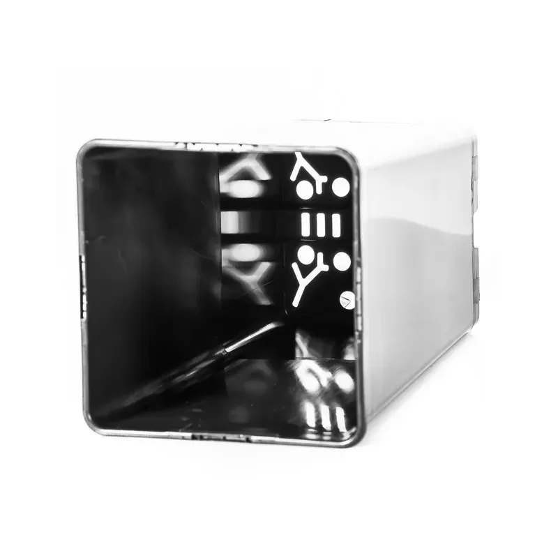 Doniczka kwadratowa produkcyjna na nóżkach 2L 12x12x21cm