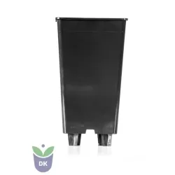 Doniczka kwadratowa produkcyjna na nóżkach 2L 12x12x21cm