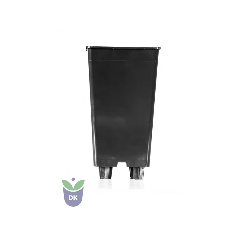 Doniczka kwadratowa produkcyjna na nóżkach 2L 12x12x21cm