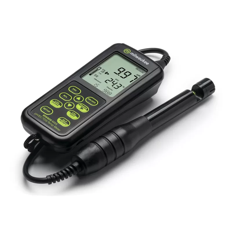 Milwaukee MW806 PRO - miernik 4w1 pH/EC/TDS/Temp / combo meter Milwaukee MW806 PRO - miernik 4w1 pH/EC/TDS/Temp / combo meter