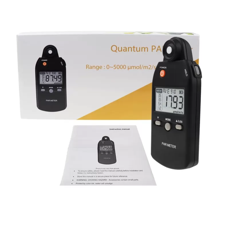 Miernik PAR-355 Full-Spectrum Quantum PAR meter - pomiar współczynnika światła fotosyntetycznego Miernik PAR-355 Full-Spectrum Quantum PAR meter - pomiar współczynnika światła fotosyntetycznego