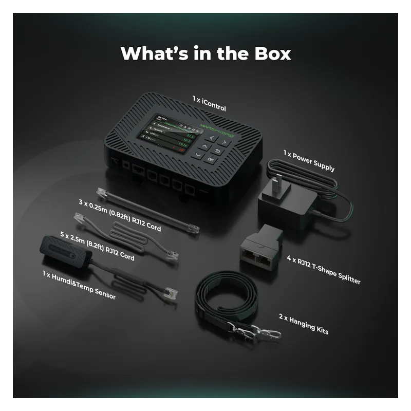 Mars Hydro Controller 43 - Inteligentny kontroler środowiska z czujnikiem temperatury/wilgotności/światła 3w1