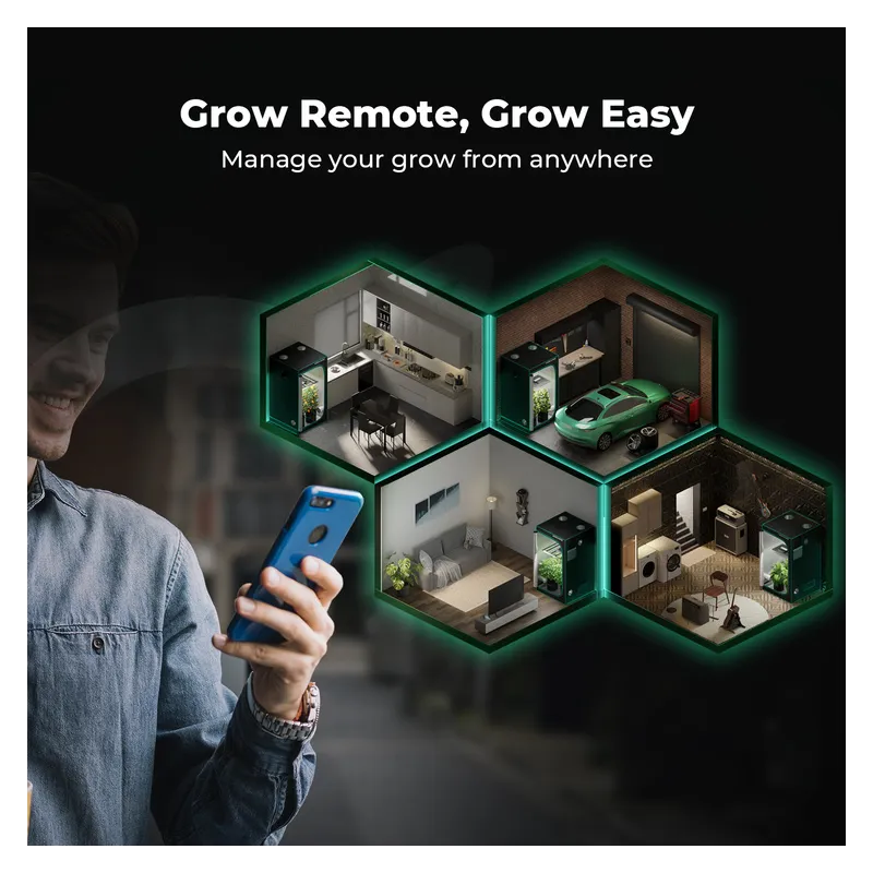 Mars Hydro Controller 43 - Inteligentny kontroler środowiska z czujnikiem temperatury/wilgotności/światła 3w1