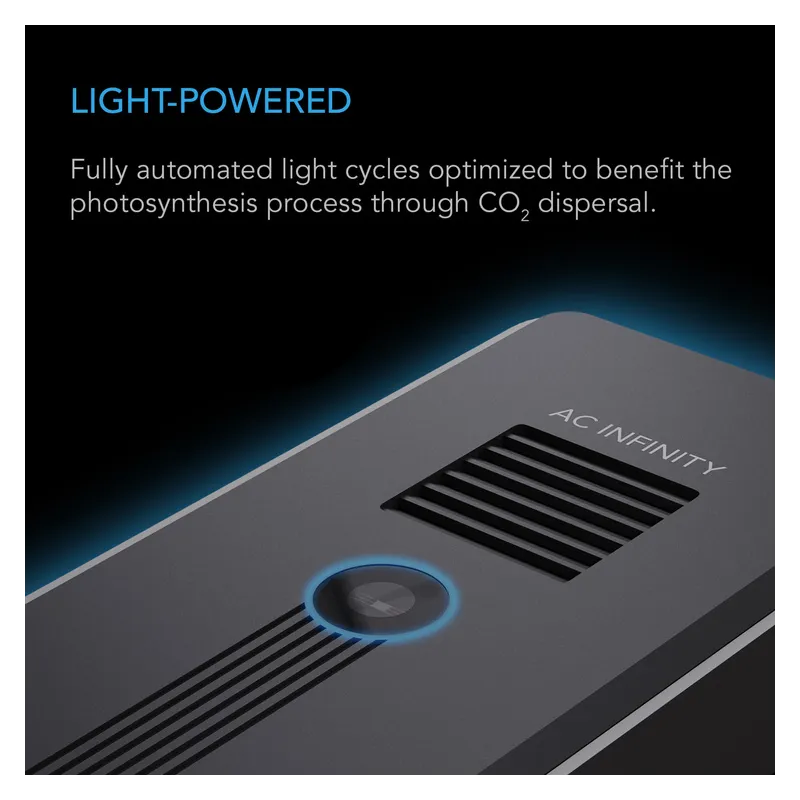 AC Infinity Czujnik CO₂ i światła do Kontrolera AI+ – inteligentne monitorowanie poziomu CO₂