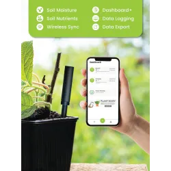 iBebot SoilQuality – inteligentny czujnik wilgotności i EC gleby | data logger