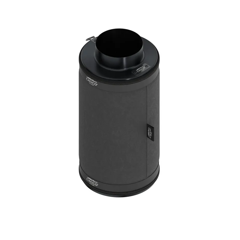 Croco Filters Black 360-480 m³/h fi 100mm - filtr węglowy do neutralizacji zapachów