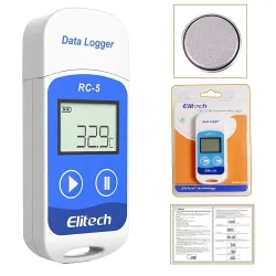 Elitech Przenośny rejestrator temperatury USB RC-5 z ekranem | data logger Elitech Przenośny rejestrator temperatury USB RC-5 z ekranem | data logger