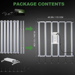 Mars Hydro FC-E6500 730W 2.8umol/J Lampa Led Grow Full Spectrum