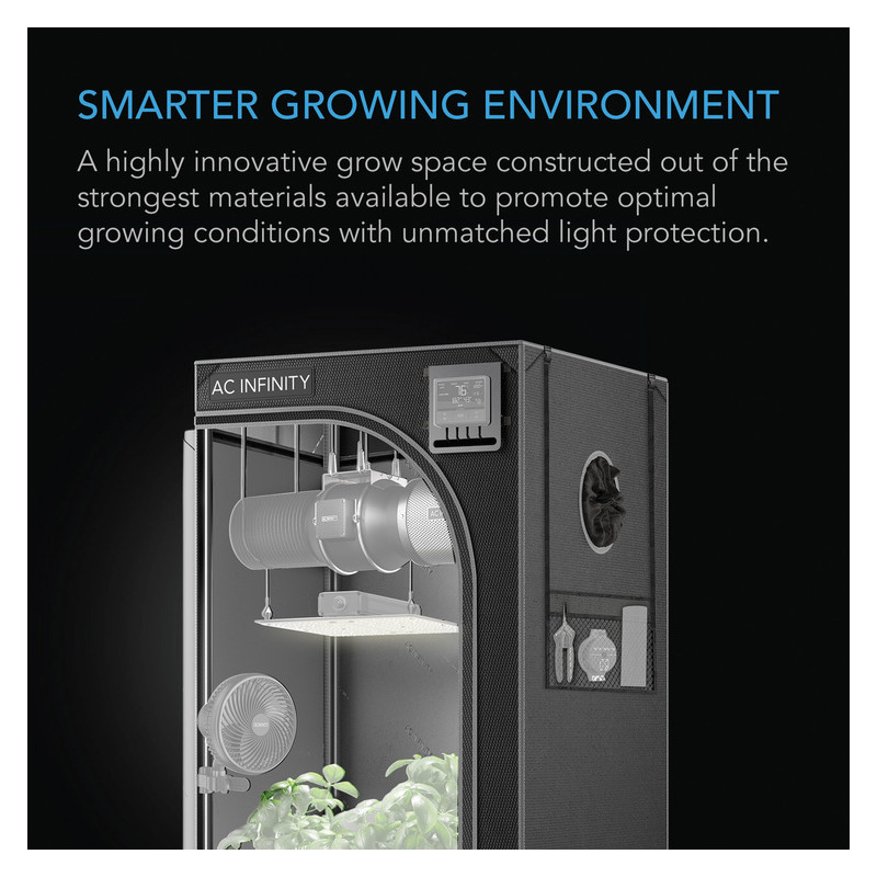 AC Infinity Cloudlab 722 60x60x180cm Mylar 2000D namiot do uprawy