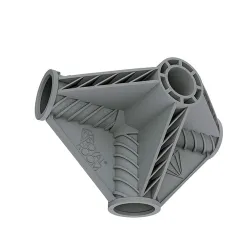 RoyalRoom® 2.0 4-Way Connector ⌀ 19mm - łącznik poczwórny do namiotów