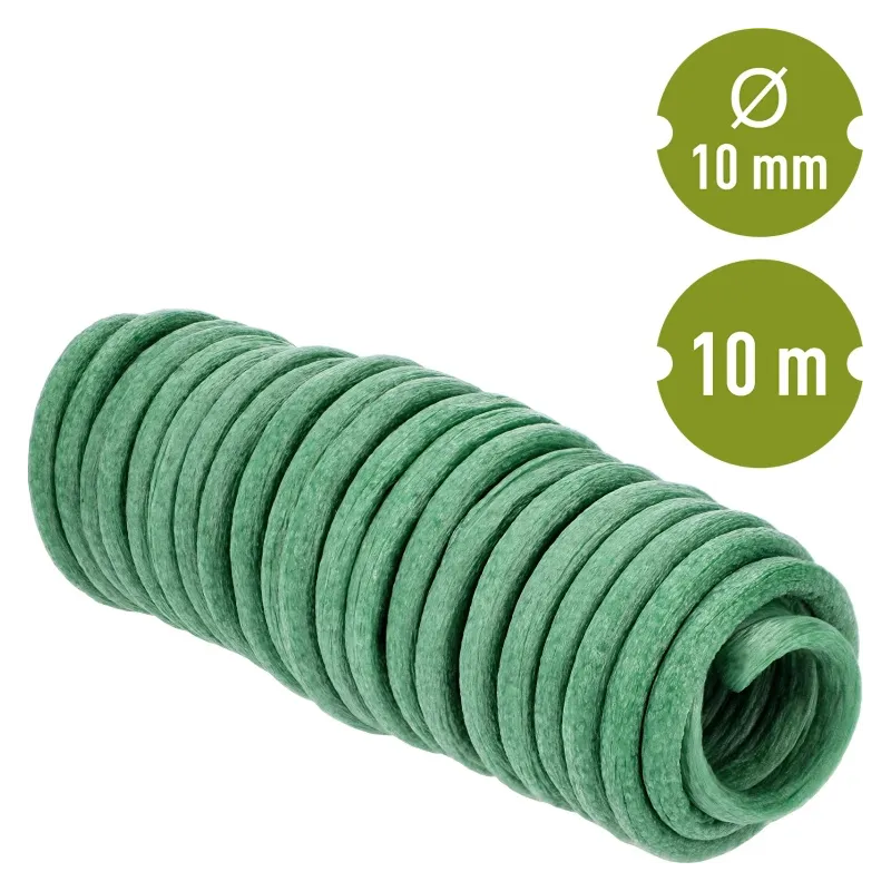 Biogród drut ogrodniczy z metalowym rdzeniem powlekanym miękką gąbką 10m x ⌀ 10mm