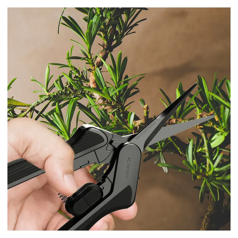 AC Infinity Nożyczki sprężynowe nierdzewne dł. ostrza 16.8 cm z zestawem do czyszczenia