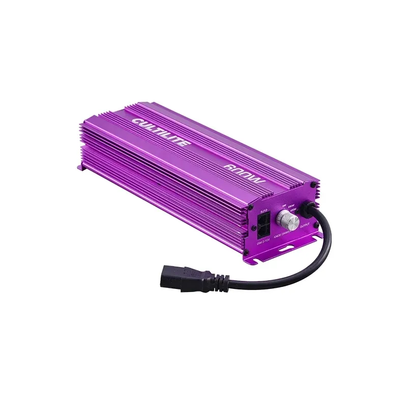 Cultilite Ballast C600 Dimmable - zasilacz 600W do lamp HPS/MH z regulacją mocy Cultilite Ballast C600 Dimmable - zasilacz 600W do lamp HPS/MH z regulacją mocy