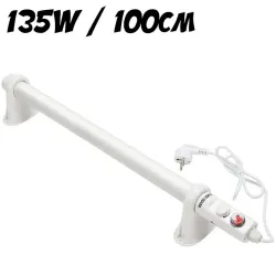 Grzejnik Rurowy Z Termostatem 135W / 100CM, do szklarni, IP44, EcoHeat, grzałka