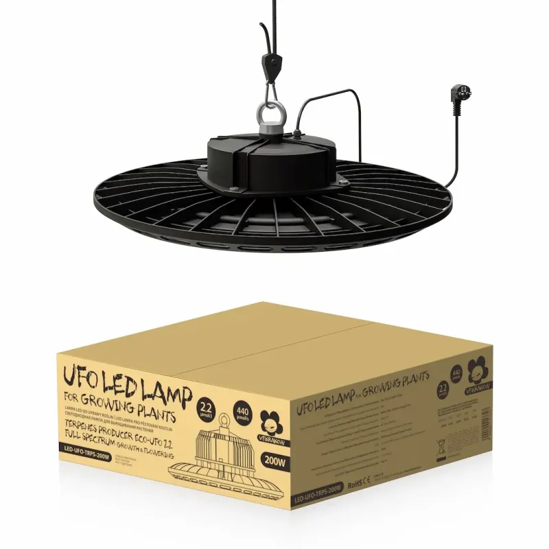 Lampa LED 150W DUAL, UFO-Eco, oświetla 60x60cm, Full Spectrum