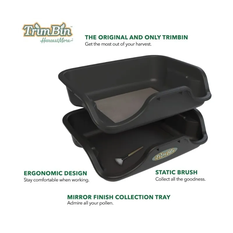 TrimBin Compele Set - Taca do trymowania kwiatów i ziół na sucho 48x30x15cm