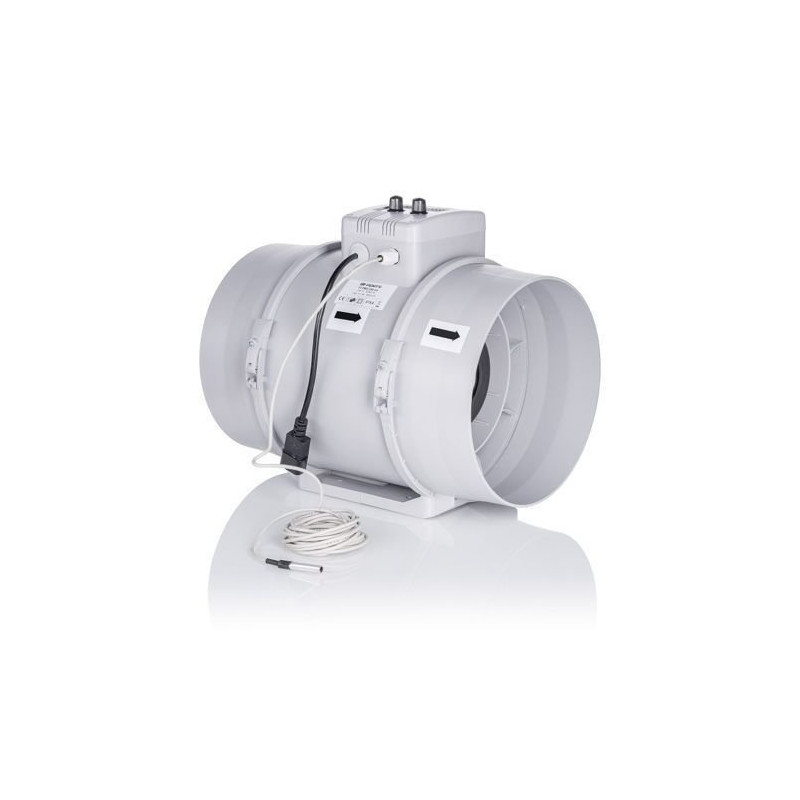 Wentylator Vents-group TTUN PRO 200mm z regulacją mocy i temperatury 1040m3/h