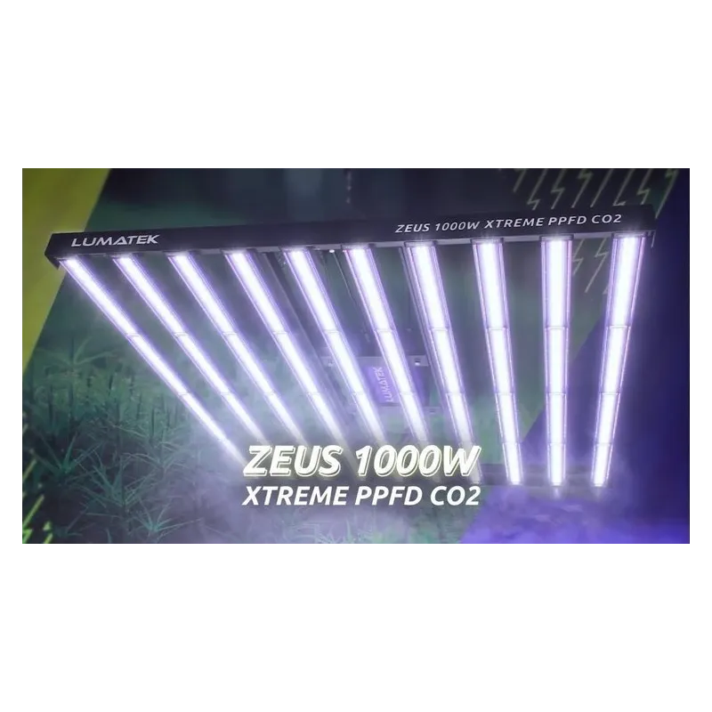 LUMATEK ZEUS LED 1000W Xtreme PPFD CO2 2.9 umol/J
