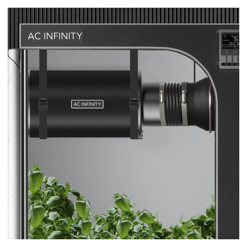 AC Infinity Zestaw – Filtr węglowy premium 150mm + wymienny węgiel aktywny 3,6kg i akcesoria