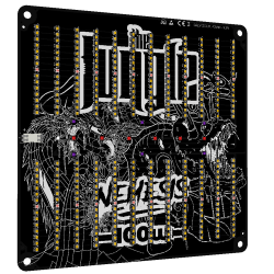 Grow The Jungle The Jackson NEMESIS 100W Lampa LED Grow Dimmable LM282B + PRO + Osram + 660nm + 405nm Grow The Jungle The Jackson NEMESIS 100W Lampa LED Grow Dimmable LM282B + PRO + Osram + 660nm + 405nm
