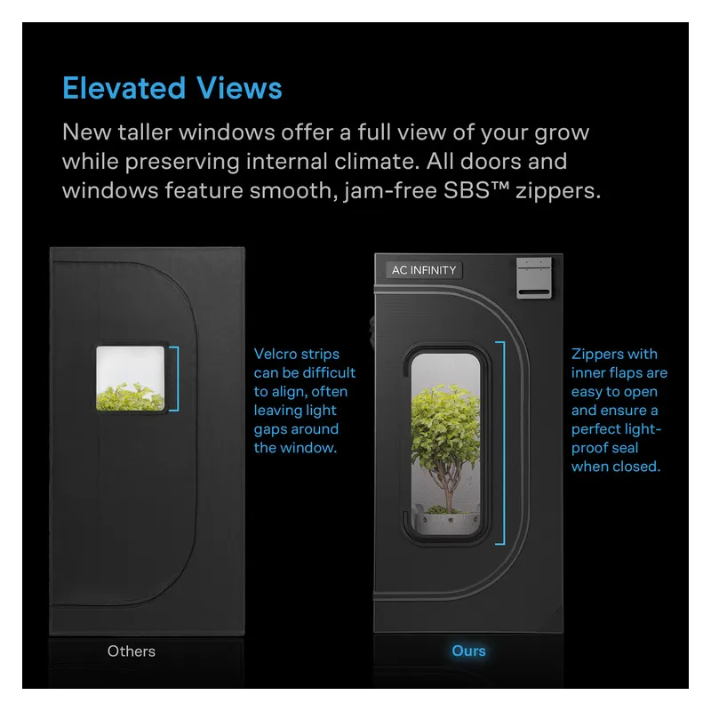 AC Infinity Cloudlab 894 240x120x200cm Mylar 2000D namiot do uprawy