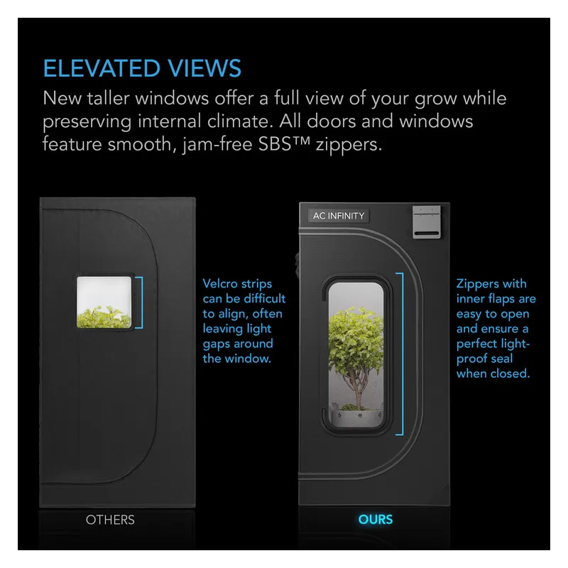 AC Infinity Cloudlab 866 150x150x200cm Mylar 2000D namiot do uprawy