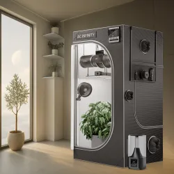 AC Infinity Cloudlab 866 150x150x200cm Mylar 2000D namiot do uprawy