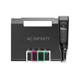 AC Infinity Hydroponic Meter PRO Kit – zestaw miernik pH, TDS, EC i temp. + płyny
