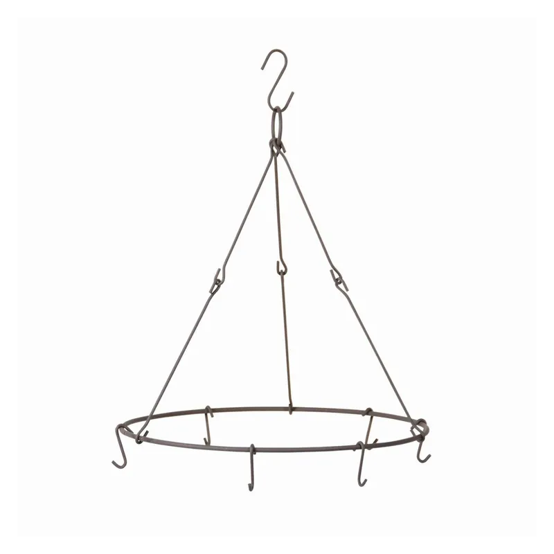 Esschert Design – metalowa szuszarka do kwiatów i ziół 35x35x40cm