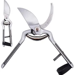 Esschert Design – Wytrzymały sekator z ostrzami ze stali węglowej