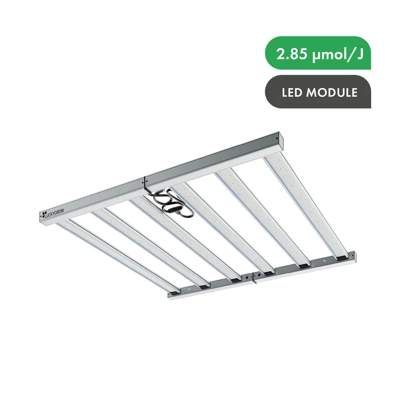 LUCKYGROW FLEX 720W 2.85 µmol/J - lampa LED do uprawy roślin | Samsung LM281B