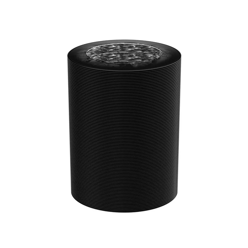 Croco Duct 150mm 2m - czarny przewód wentylacyjny 4-warstwowy nieprzepuszczający światła