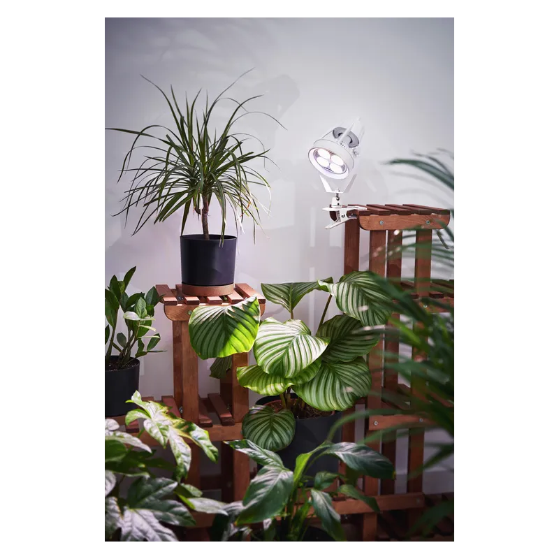 VERTICANA® Clip Holder | BIAŁY | Oprawa na klips z kablem 2m i włącznikiem