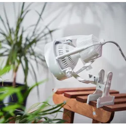 VERTICANA® Clip Holder | BIAŁY | Oprawa na klips z kablem 2m i włącznikiem