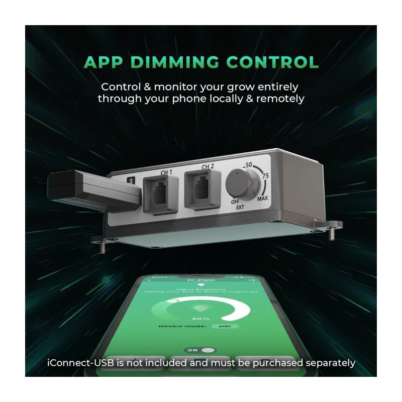 Mars Hydro Smart FC E-1500 150W Lampa Led Grow Full Spectrum