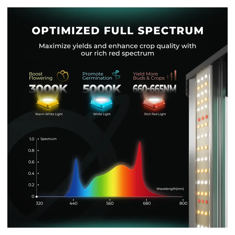 Mars Hydro Smart FC 6500-EVO Samsung LM301H 730W Lampa LED do uprawy roślin