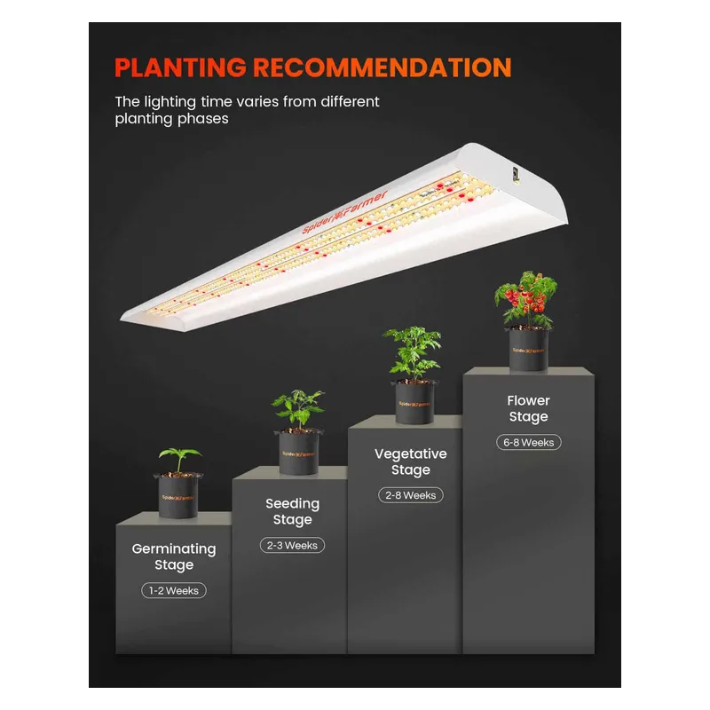 Spider farmer SF600 74W Osram 100cm - podłużna lampa LED do roślin (rekomendowana do sadzonek)