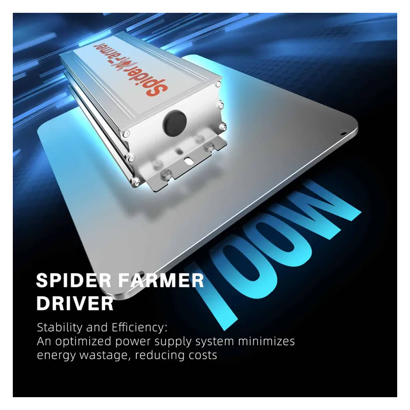 Spider farmer SF1000 Dimmable 100W Samsung LM301B EVO