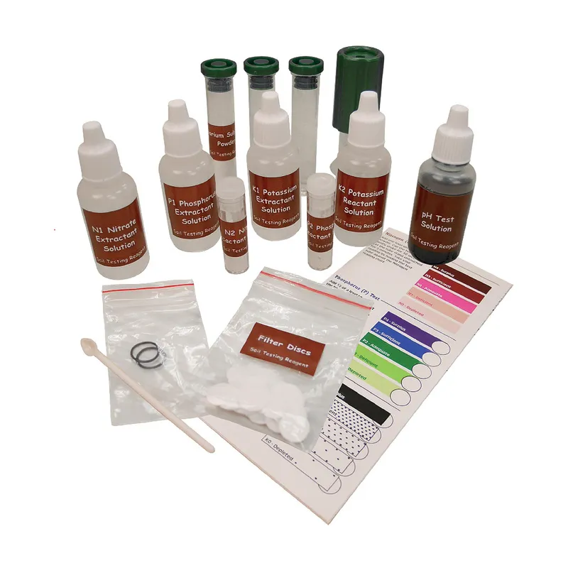 Garland Zestaw 40 testów NPK do badania gleby (pH, Azot, Fosfor, Potas)