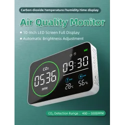 Monitor CO2 4w1 – miernik CO₂, temperatury i wilgotności, stacja pogody