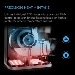 AC Infinity THERMOFORGE T7 1000W – Grzejnik/Ogrzewacz do roślin z inteligentnym sterowaniem AI