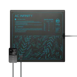 AC Infinity SUNCORE H5 – wodoodporna mata grzewcza z cyfrowym termostatem 50x52cm