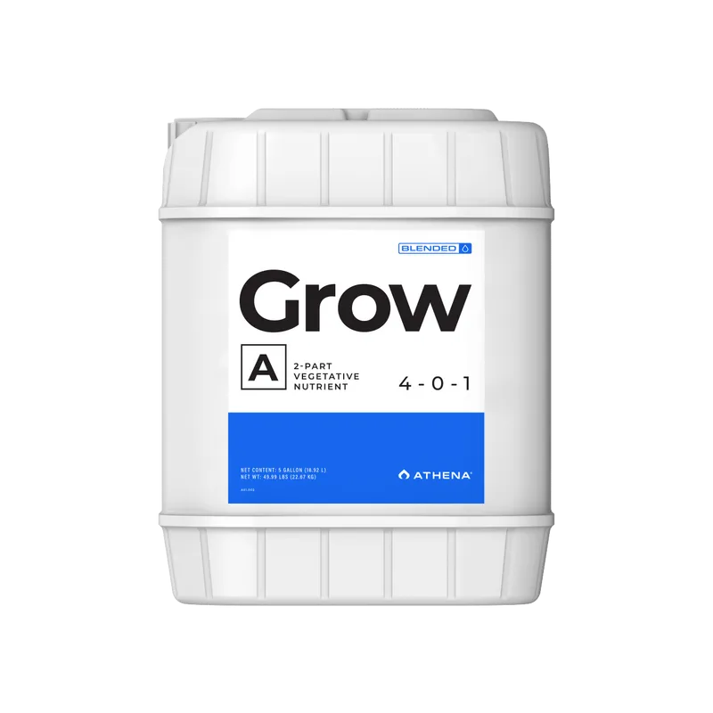 Athena Grow A/B 19L – dwuczęściowy nawóz na fazę wzrostu dla każdego rodzaju uprawy